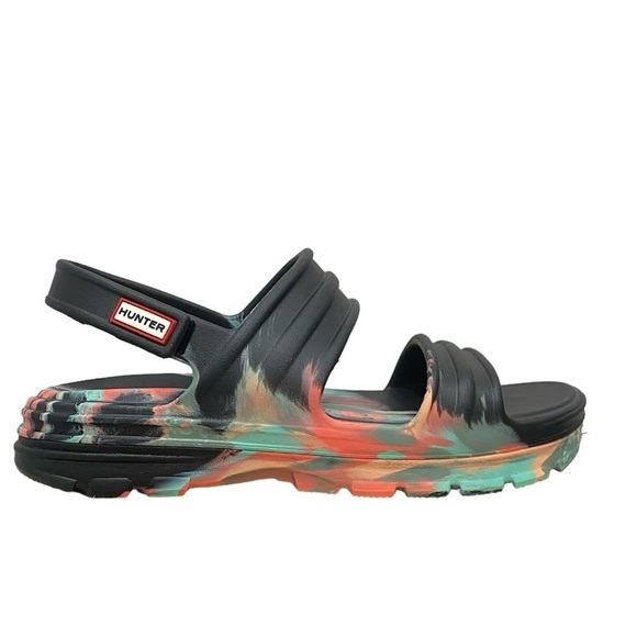 Hunter Bloom Algae Marble Slingback Sandal - Picture 1 of 7